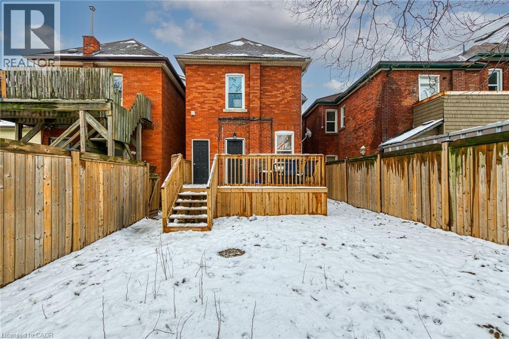 76 Wellington Street S, Hamilton, ON - Outdoor With Deck Patio Veranda With Exterior