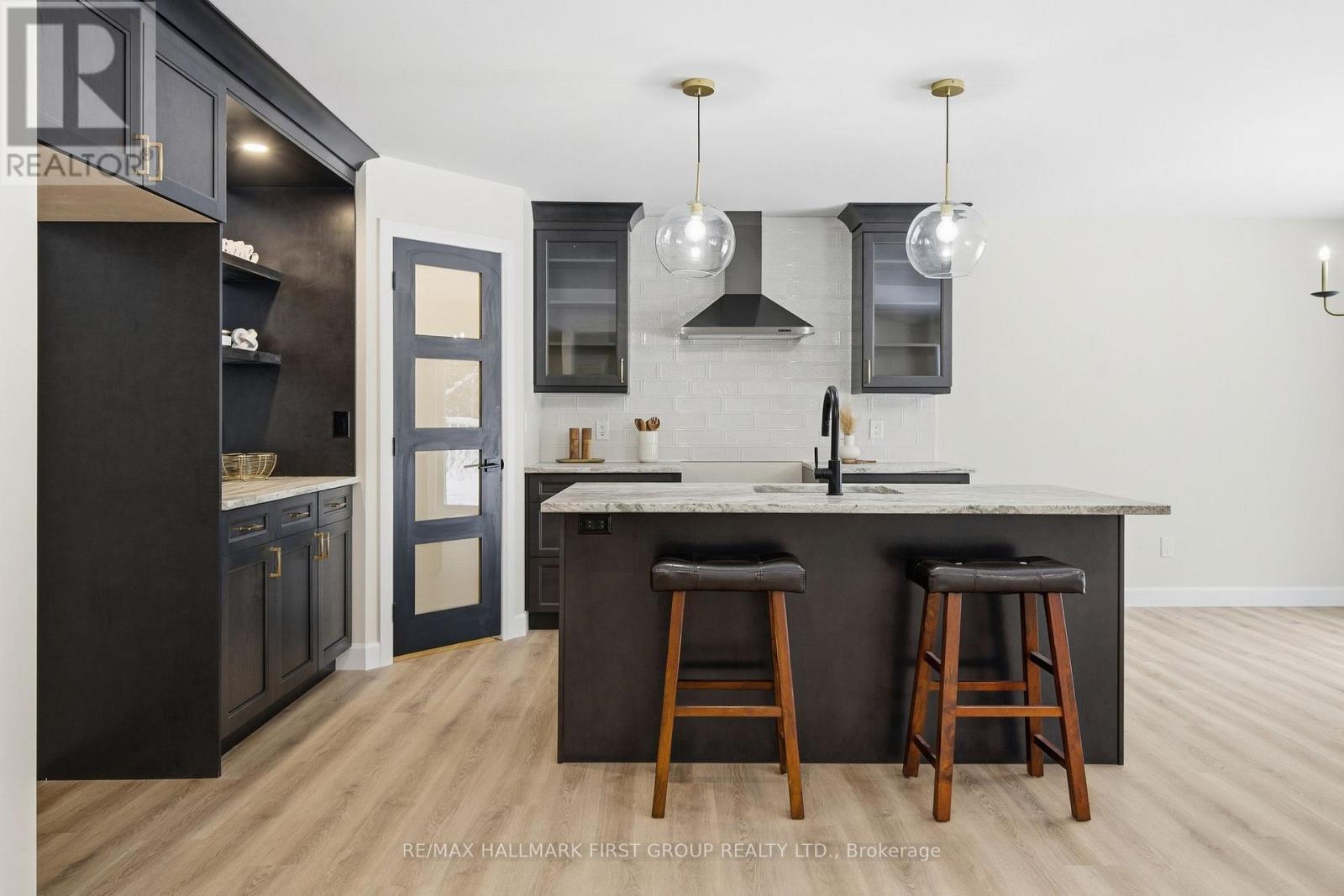 Stunning Kitchen with Island - 35 Crookston Road, Centre Hastings, ON - Indoor Photo Showing Kitchen With Upgraded Kitchen