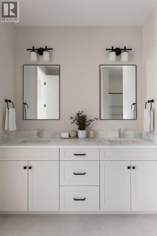 88 Sunrise Heath, Cochrane, AB - Indoor Photo Showing Bathroom