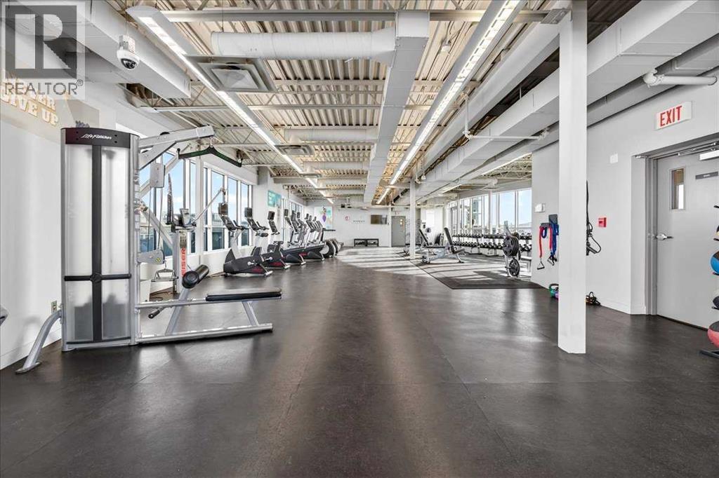 501, 24 Varsity Estates Circle Nw, Calgary, AB - Indoor Photo Showing Gym Room