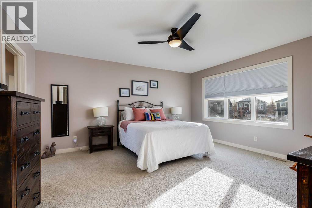 Huge Master Bedroom - 382 Williamstown Green Nw, Airdrie, AB - Indoor Photo Showing Bedroom