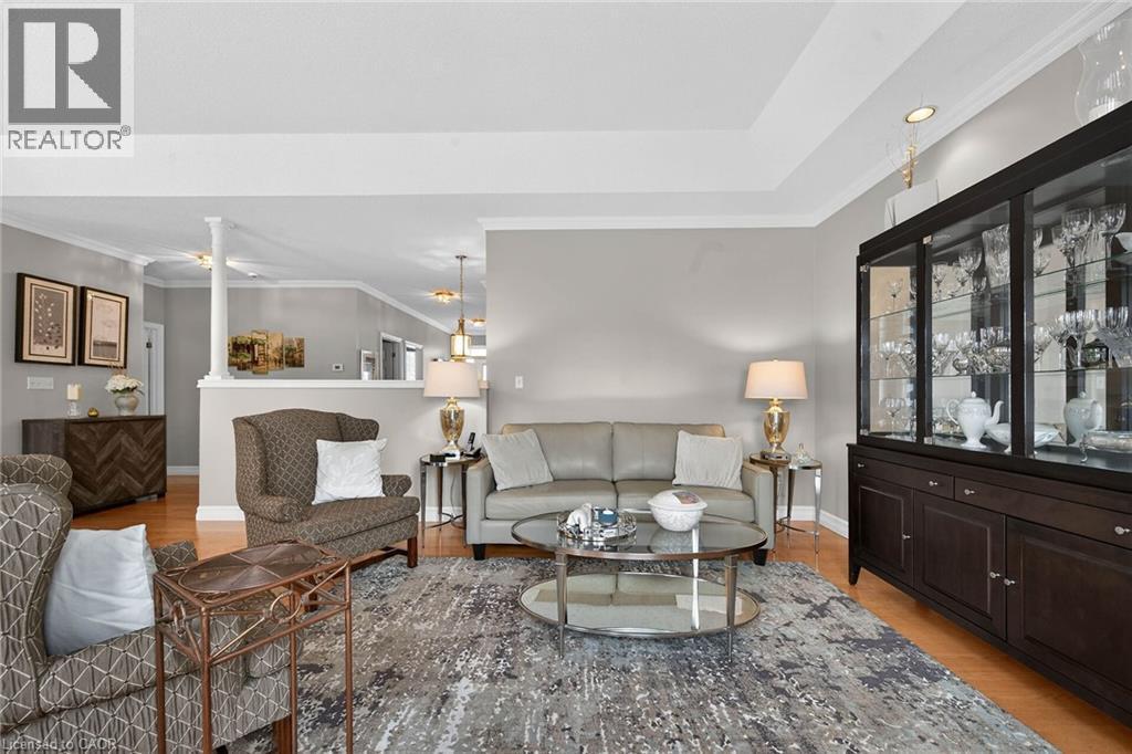 57 Bluelagoon Drive, Mount Hope, ON - Indoor Photo Showing Living Room