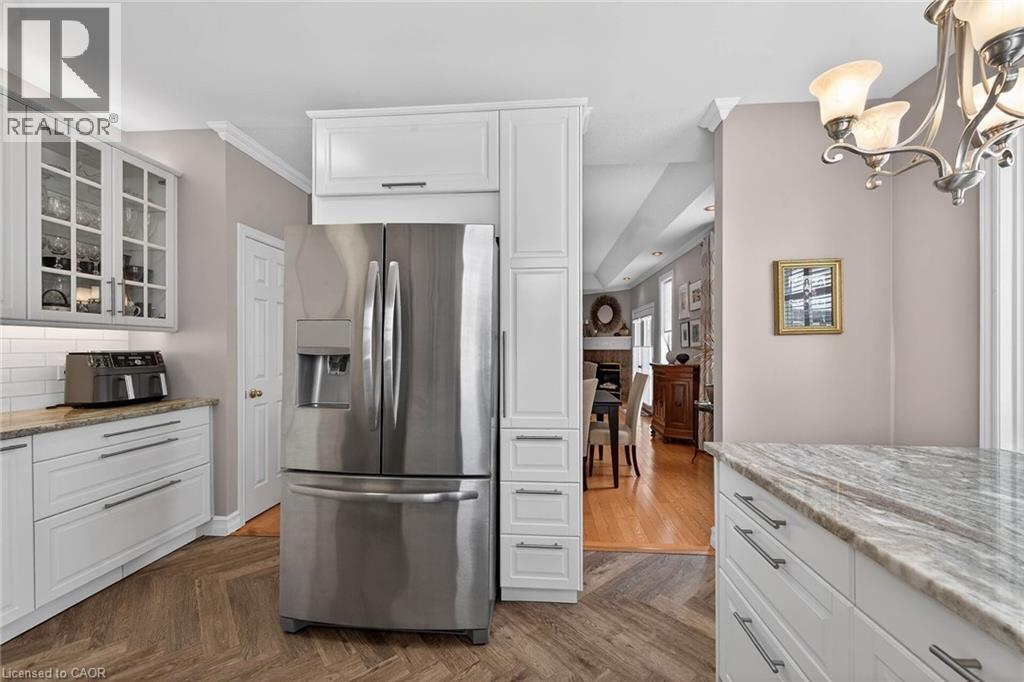 57 Bluelagoon Drive, Mount Hope, ON - Indoor Photo Showing Kitchen With Upgraded Kitchen