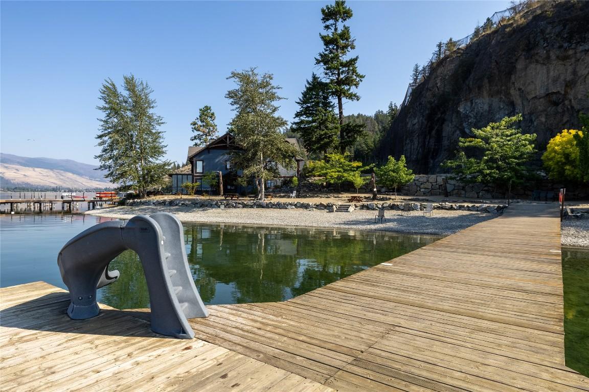 21-83 Peregrine Way, Vernon, BC - Outdoor With Body Of Water With Deck Patio Veranda With View