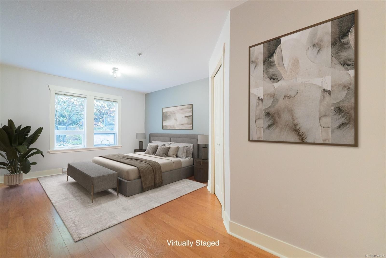 201-1620 Townsite Rd, Nanaimo, BC - Indoor Photo Showing Bedroom
