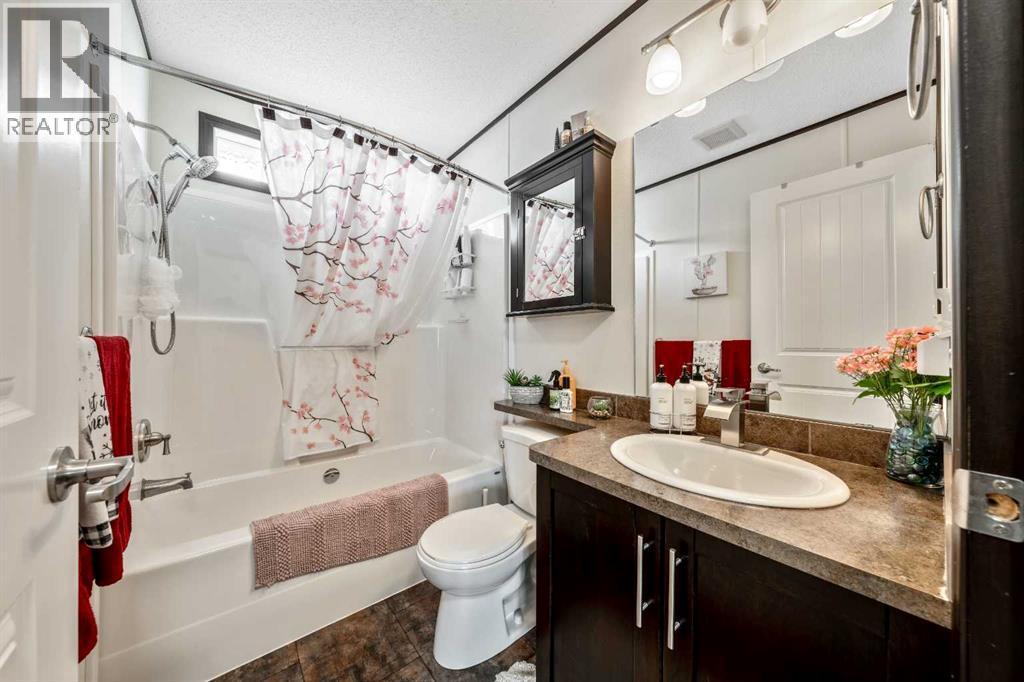 Additional FULL Bath - 4 Spring Dale Circle Se, Airdrie, AB - Indoor Photo Showing Bathroom