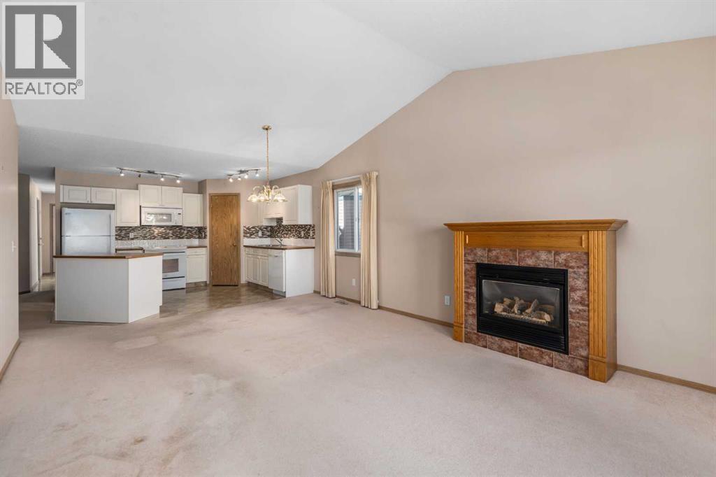 115 Chaparral Point Se, Calgary, AB - Indoor With Fireplace