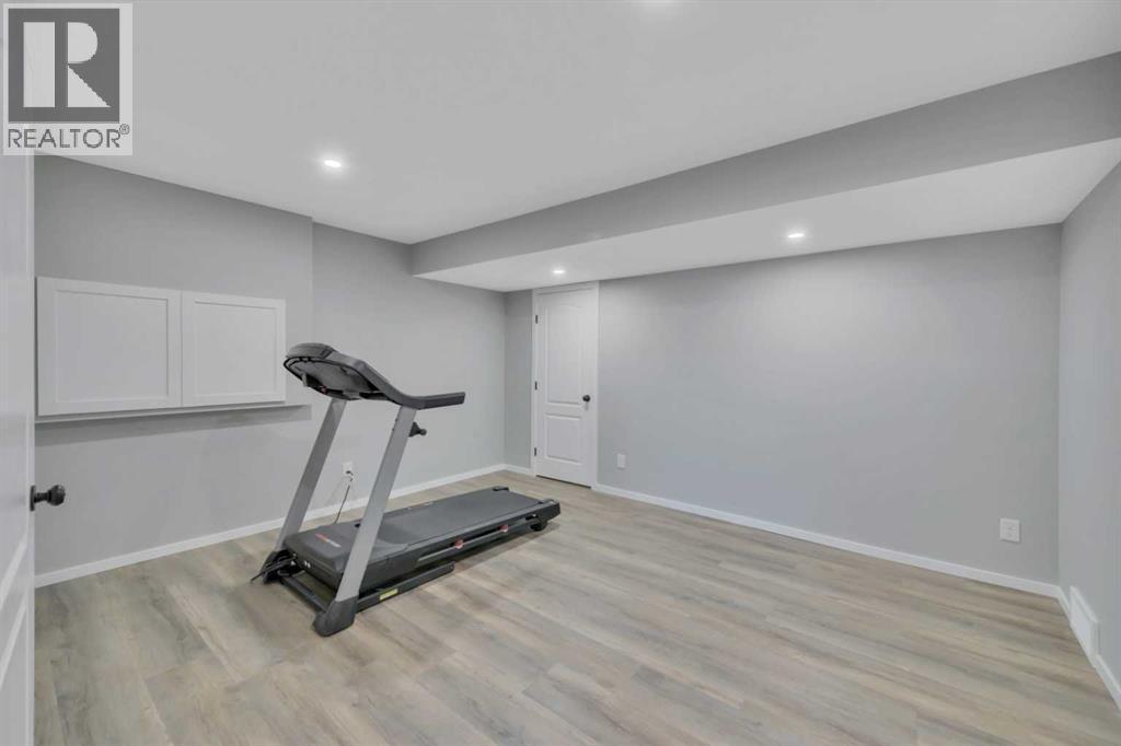 132 Illingworth Close, Red Deer, AB - Indoor Photo Showing Gym Room