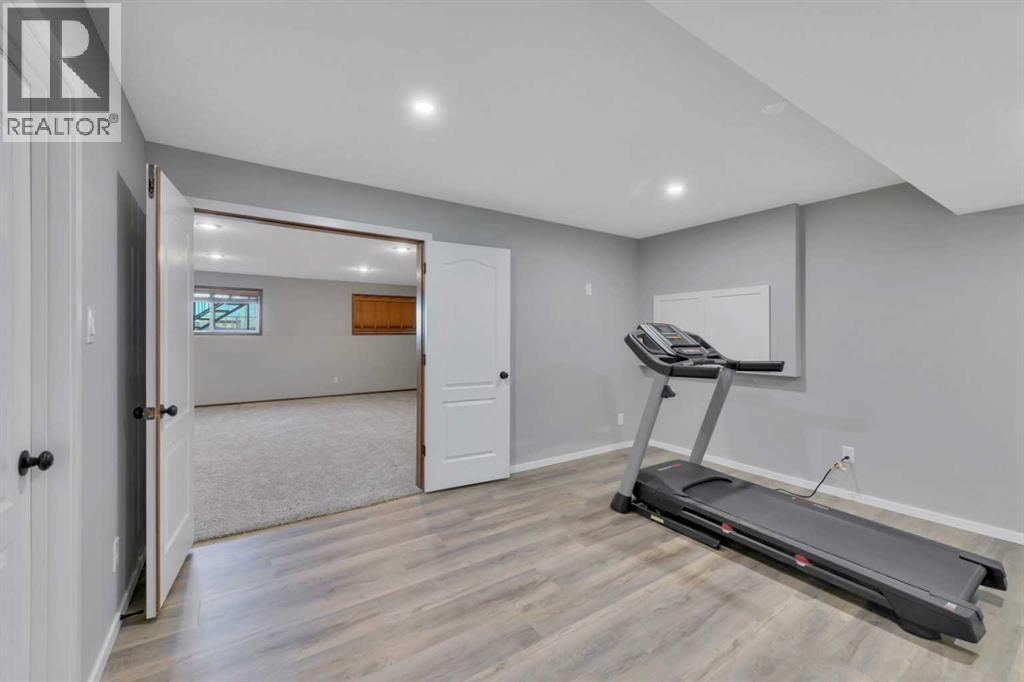 132 Illingworth Close, Red Deer, AB - Indoor Photo Showing Gym Room