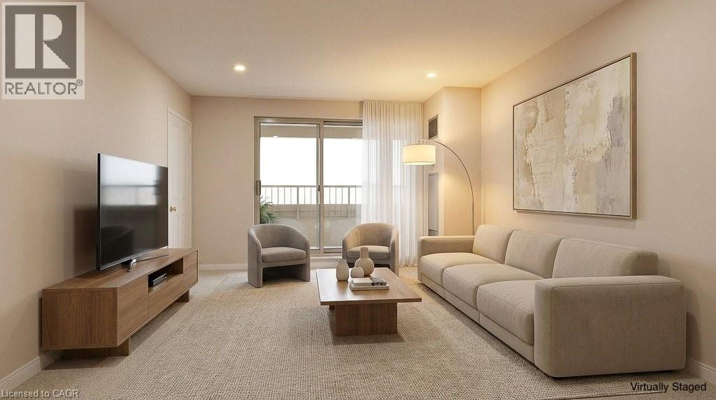 1800 The Collegeway Unit# 211, Mississauga, ON - Indoor Photo Showing Living Room