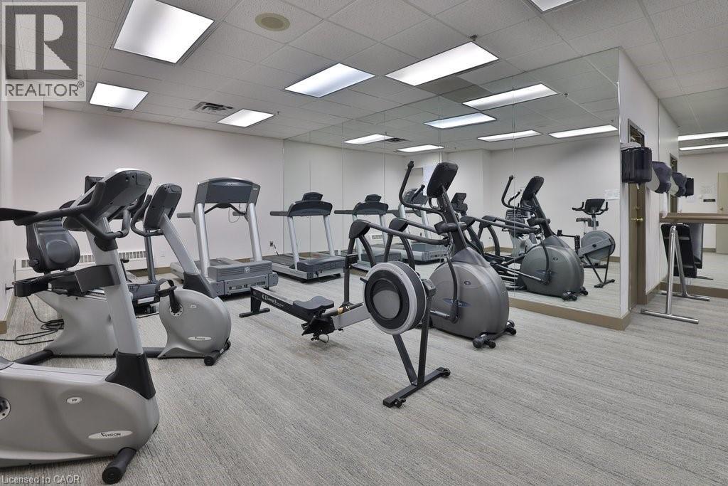 1800 The Collegeway Unit# 211, Mississauga, ON - Indoor Photo Showing Gym Room