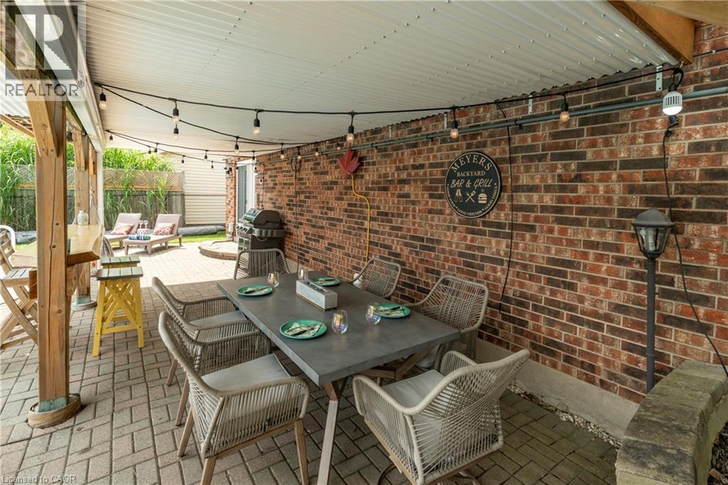 View of patio with outdoor dining space - 29 Armstrong Crescent, Grey Highlands, ON - Photo Showing Other Room