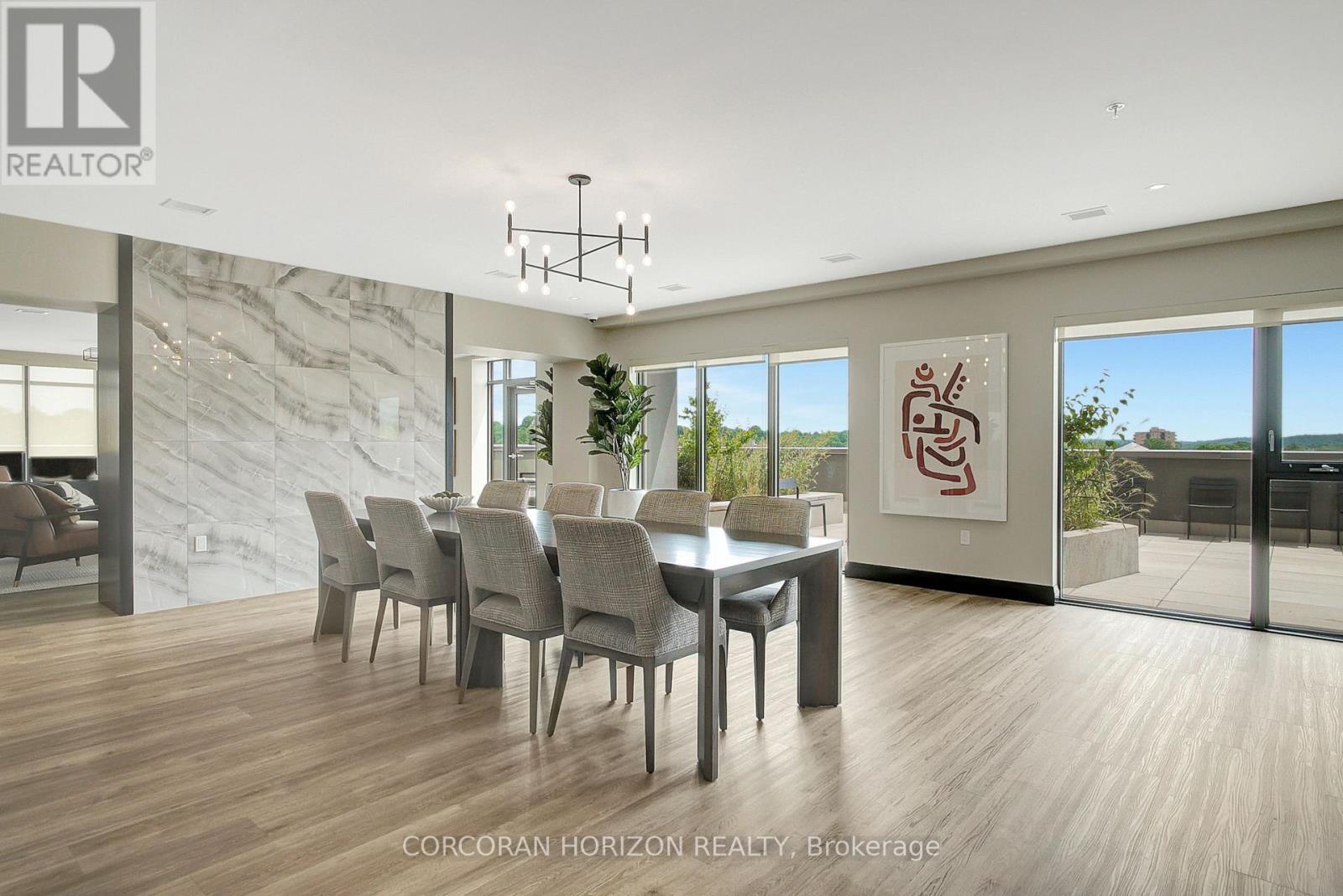 1508 - 50 Grand Avenue S, Cambridge, ON - Indoor Photo Showing Dining Room