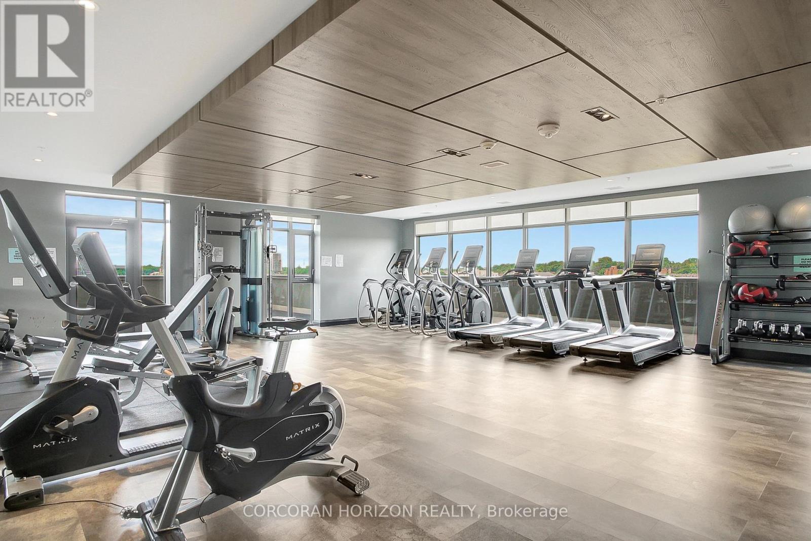 1508 - 50 Grand Avenue S, Cambridge, ON - Indoor Photo Showing Gym Room