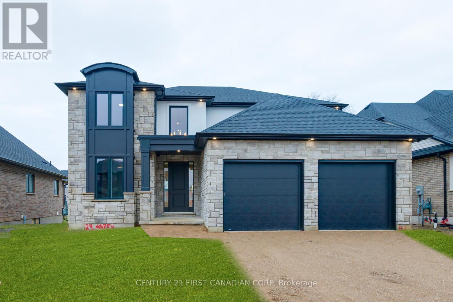 129 Aspen Circle, Thames Centre (Thorndale), ON - Outdoor With Facade