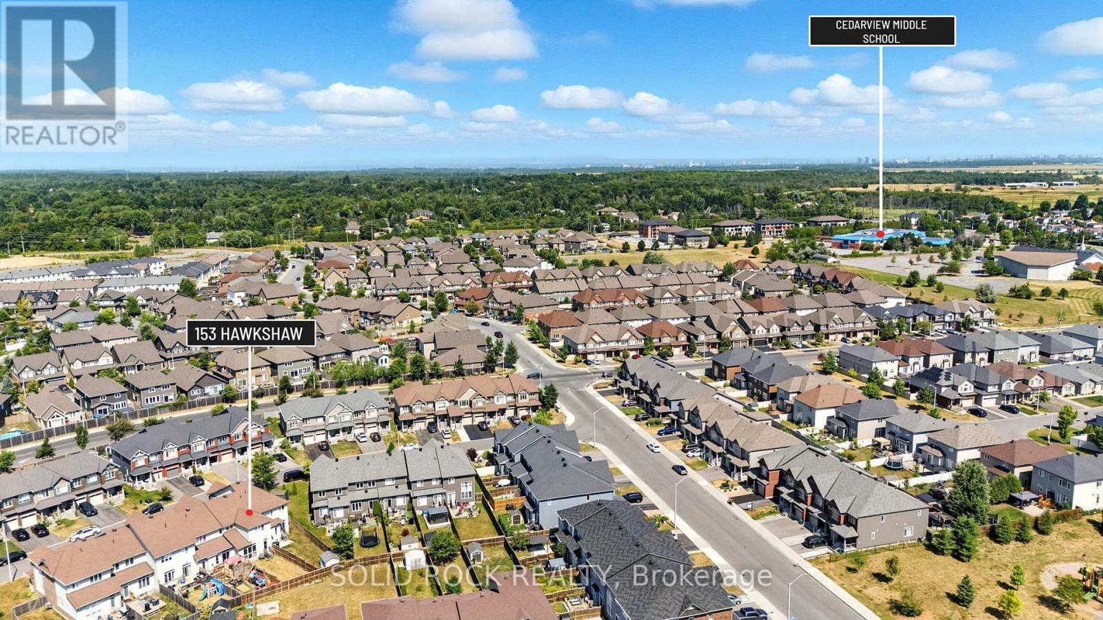 153 Hawkshaw Crescent E, Ottawa, ON - Outdoor With View