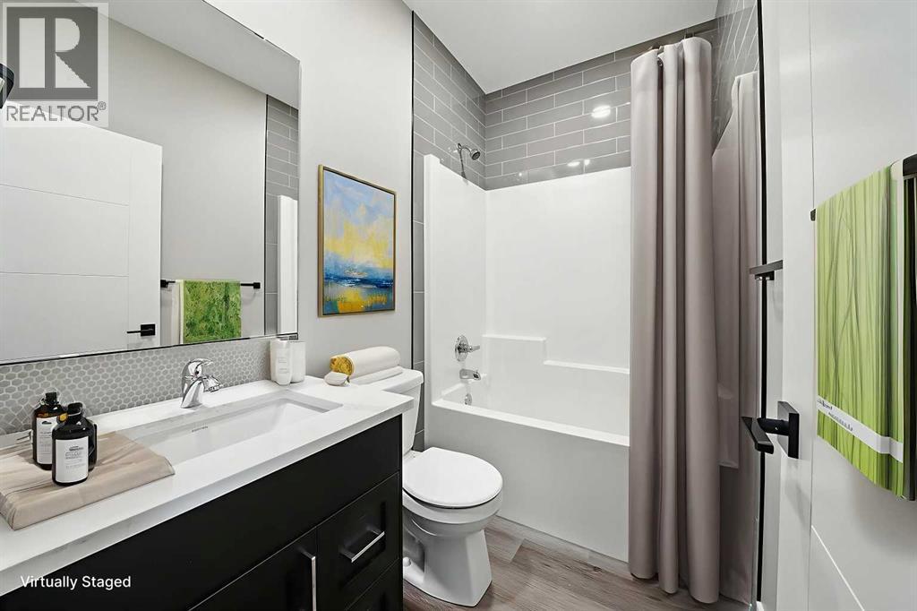 25 Murphy Close, Blackfalds, AB - Indoor Photo Showing Bathroom