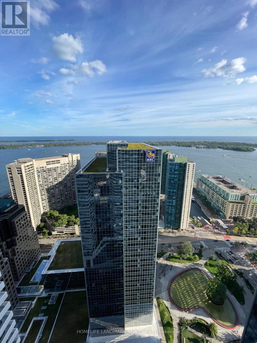 balcony view - 4708 - 100 Harbour Street, Toronto, ON - Outdoor With Body Of Water With View