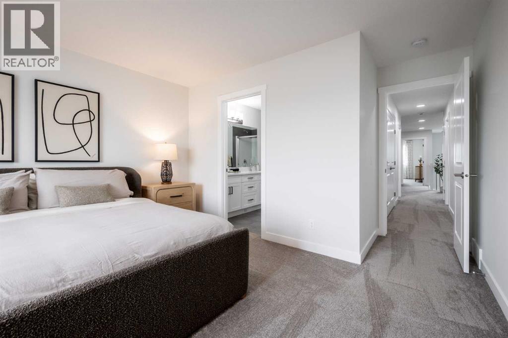 21 Sora Gardens Se, Calgary, AB - Indoor Photo Showing Bedroom