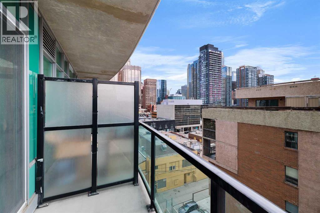 View from Balcony - 701, 788 12 Avenue Sw, Calgary, AB - Outdoor With Balcony With Exterior