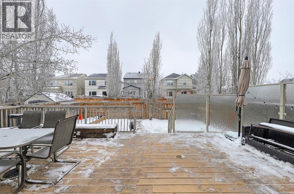 Massive SOUTH facing backyard - 9 Copperleaf Way Se, Calgary, AB - Outdoor With Deck Patio Veranda