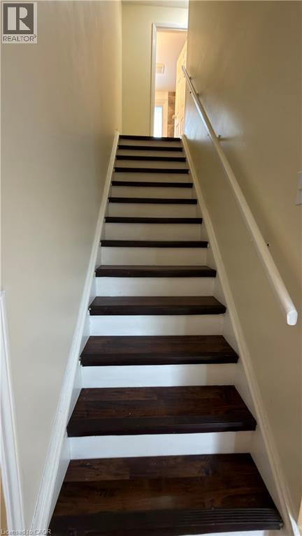 View of stairway - 66 Glamis Road Unit# 33, Cambridge, ON - Indoor Photo Showing Other Room