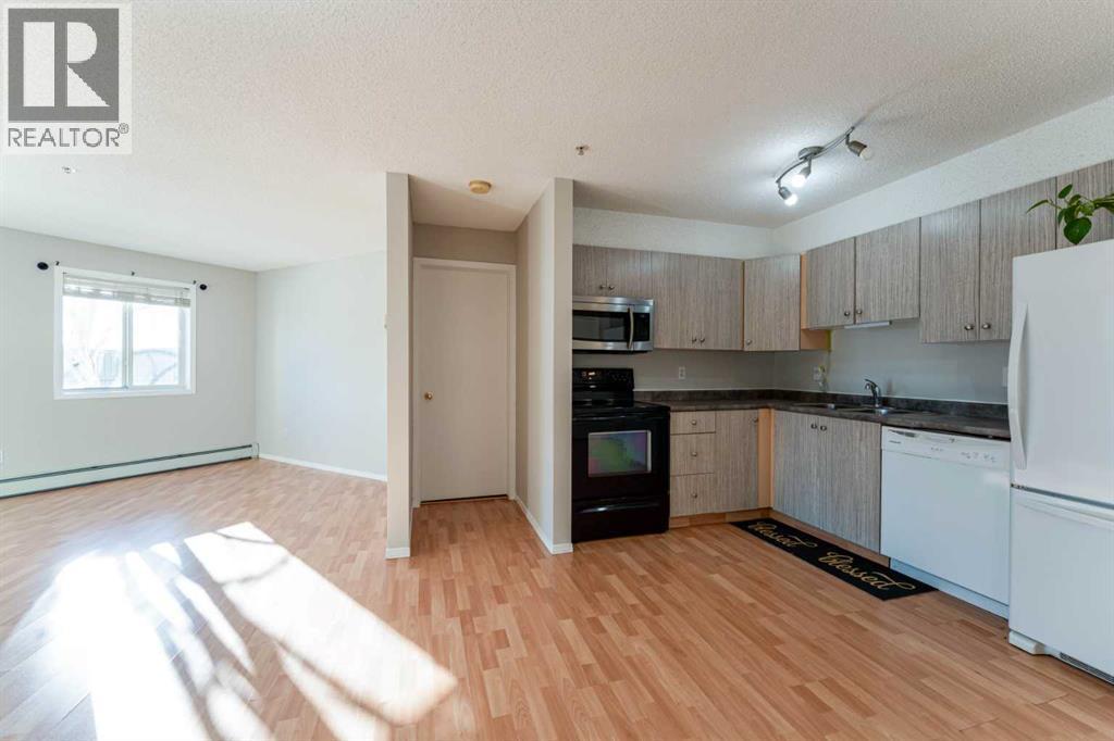 102, 1717 60 Street Se, Calgary, AB - Indoor Photo Showing Kitchen