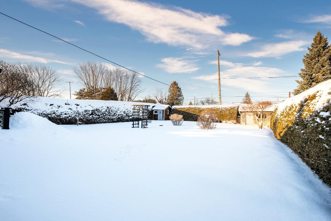 Cour - 435 Rue Frontenac, Saint-Jean-Sur-Richelieu, QC - Outdoor With View