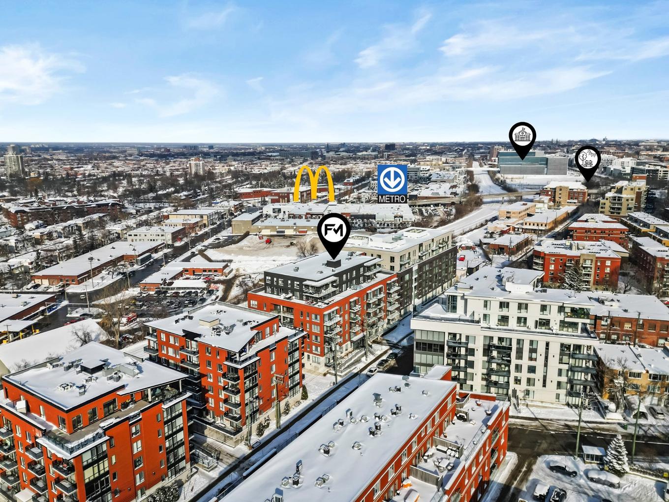 Aerial photo - 616-131 Ch. Bates, Mont-Royal, QC - Outdoor With View