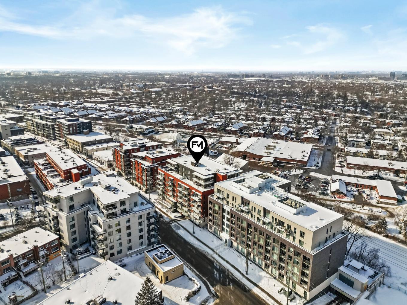 Aerial photo - 616-131 Ch. Bates, Mont-Royal, QC - Outdoor With View