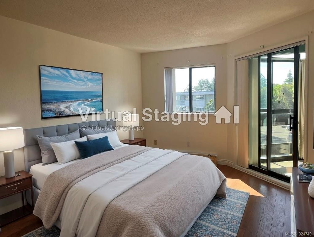403-1560 Hillside Ave, Victoria, BC - Indoor Photo Showing Bedroom