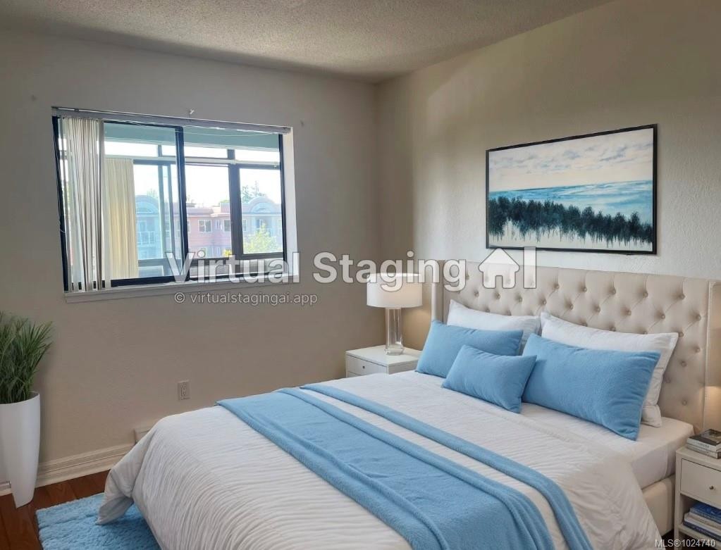403-1560 Hillside Ave, Victoria, BC - Indoor Photo Showing Bedroom