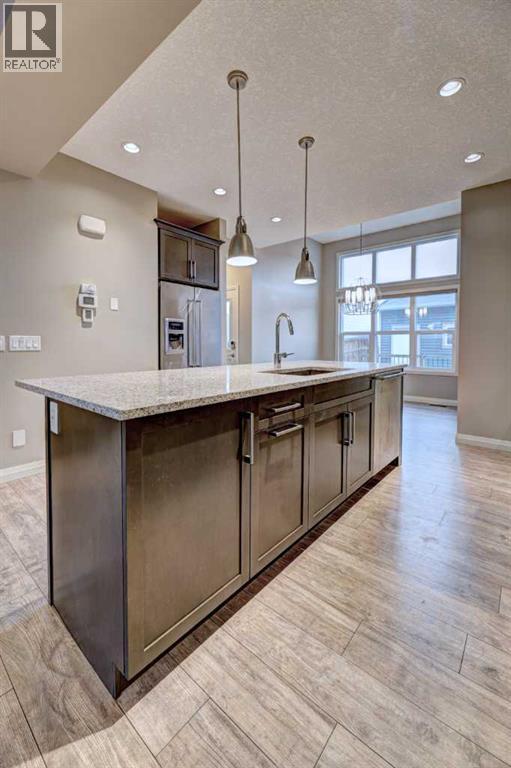 70 Masters Crescent Se, Calgary, AB - Indoor Photo Showing Kitchen With Upgraded Kitchen