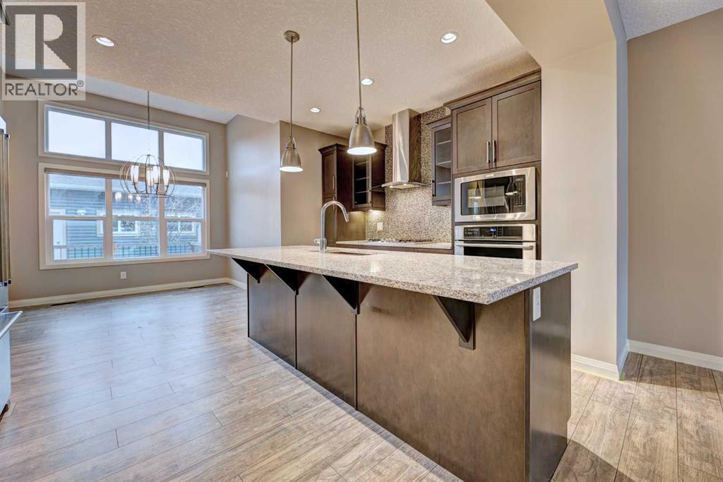 70 Masters Crescent Se, Calgary, AB - Indoor Photo Showing Kitchen With Upgraded Kitchen