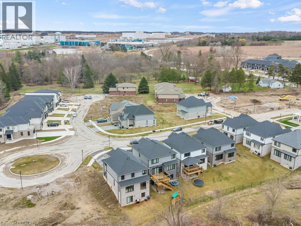 Aerial view of property and surrounding area with nearby suburban area - 3374 Oriole Drive, London, ON - Outdoor With View