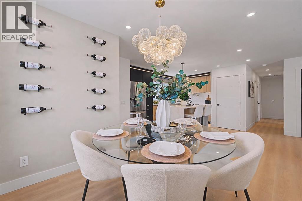 204 Martell Road Ne, Calgary, AB - Indoor Photo Showing Dining Room