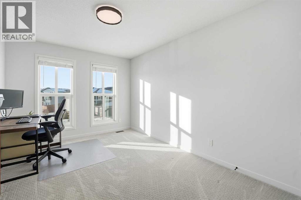 102 Setonstone Manor Se, Calgary, AB - Indoor Photo Showing Office