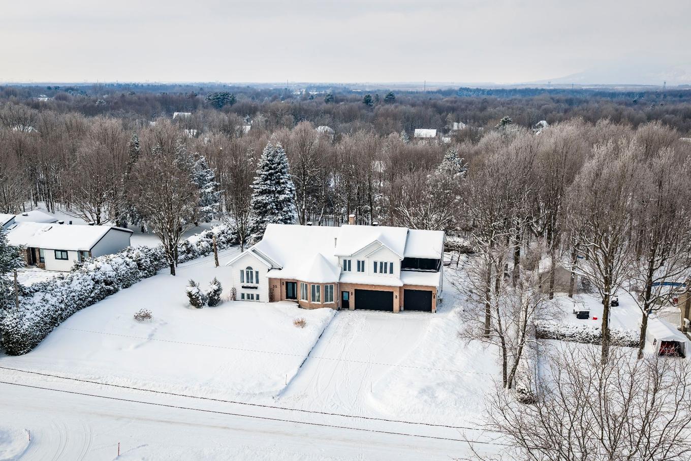 Photo aérienne - 35 Rue D'Arvida, Granby, QC - Outdoor With View