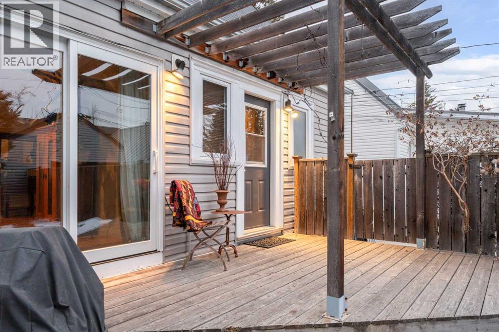 1929 6 Avenue Nw, Calgary, AB - Outdoor With Deck Patio Veranda With Exterior