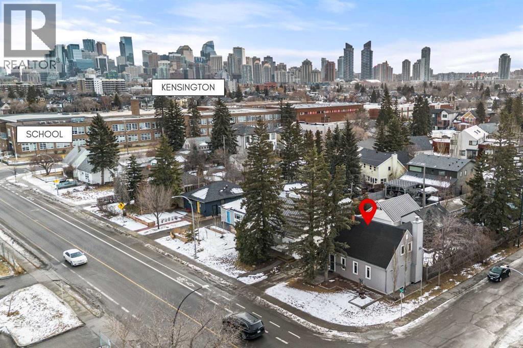 1929 6 Avenue Nw, Calgary, AB - Outdoor With View