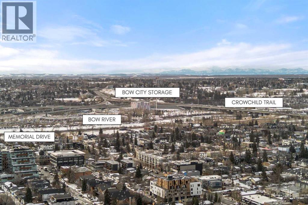 1929 6 Avenue Nw, Calgary, AB - Outdoor With View