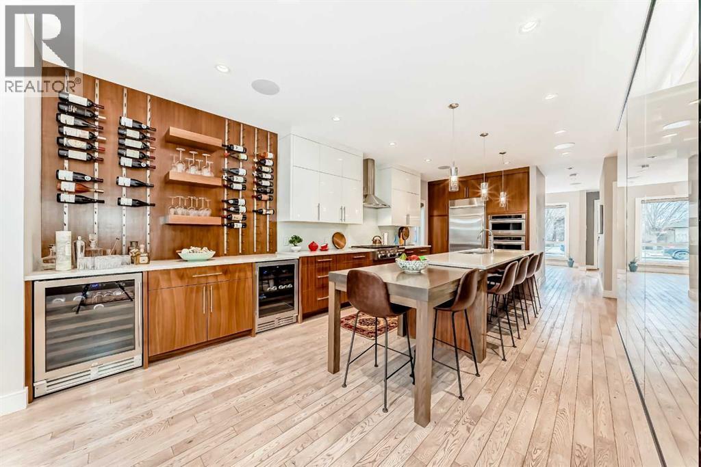 2614 21 Street Sw, Calgary, AB - Indoor Photo Showing Dining Room