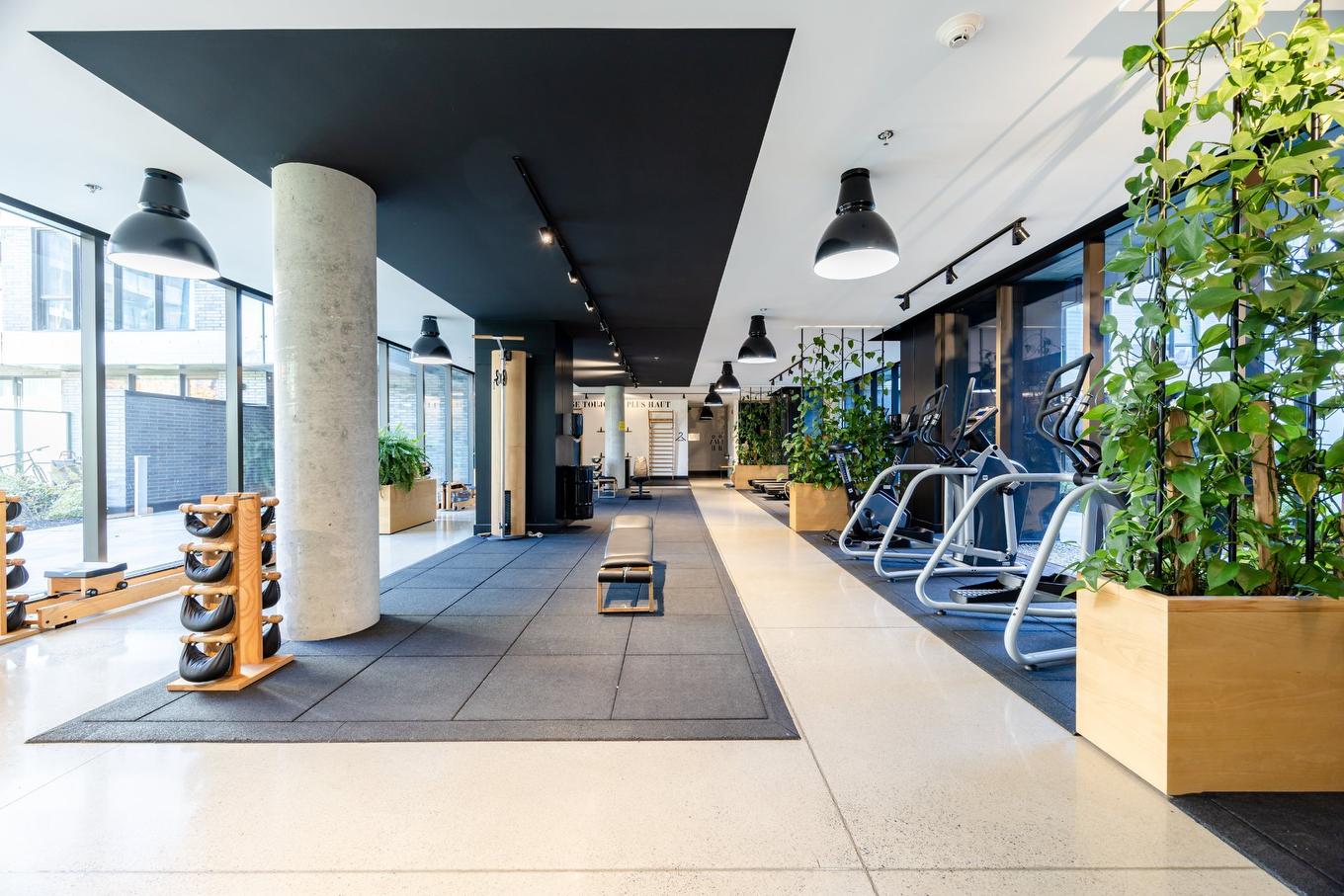 Exercise room - 106-75 Rue De Castelnau O., Montréal (Villeray/Saint-Michel/Parc-Extension), QC - Indoor Photo Showing Other Room