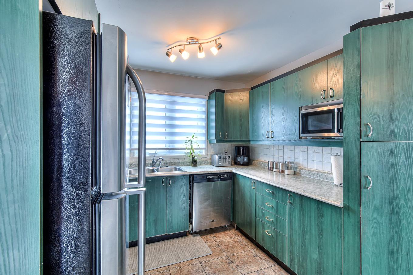 Kitchen - 1317 Rue Fletcher, Laval (Chomedey), QC - Indoor Photo Showing Kitchen With Double Sink