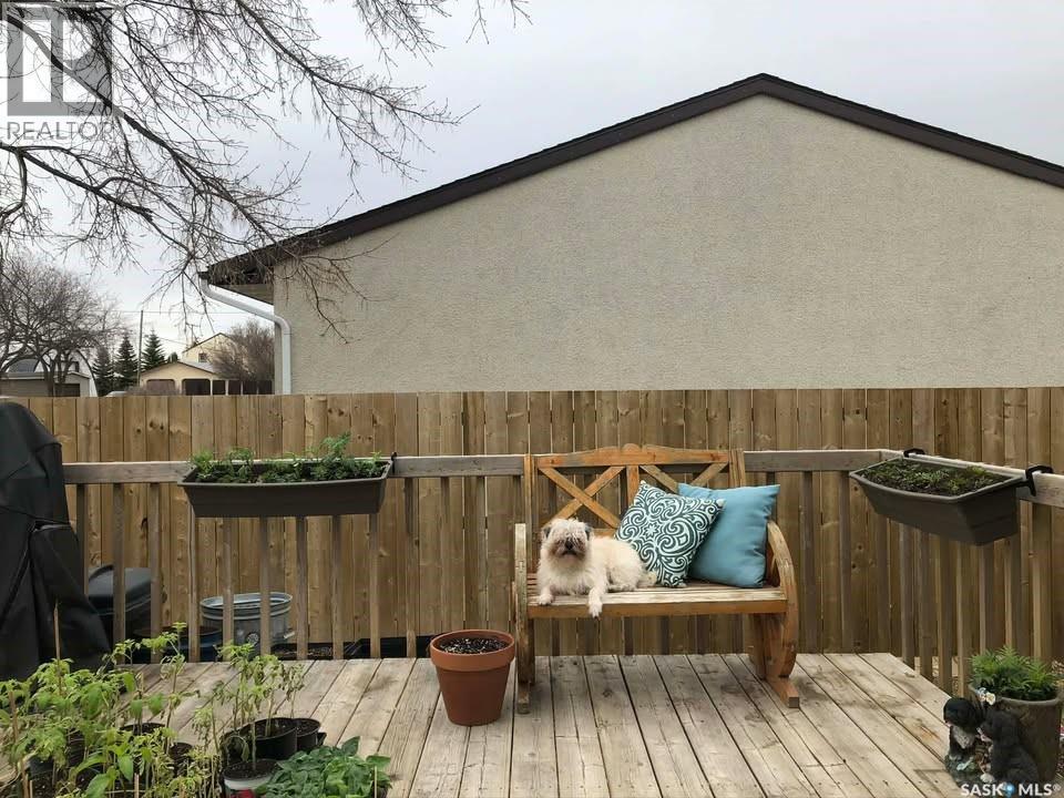 233 High Avenue, Saltcoats, SK - Outdoor With Deck Patio Veranda