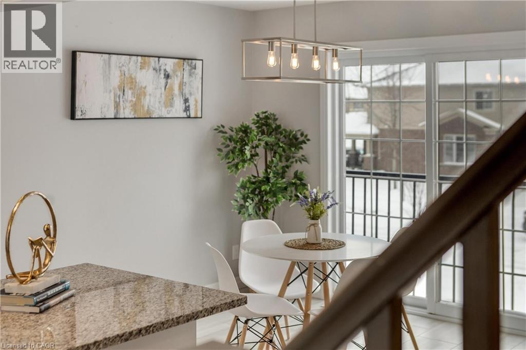 View of dining area - 492 Wismer Street, Waterloo, ON - Indoor Photo Showing Dining Room