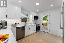 Virtually staged Kitchen -