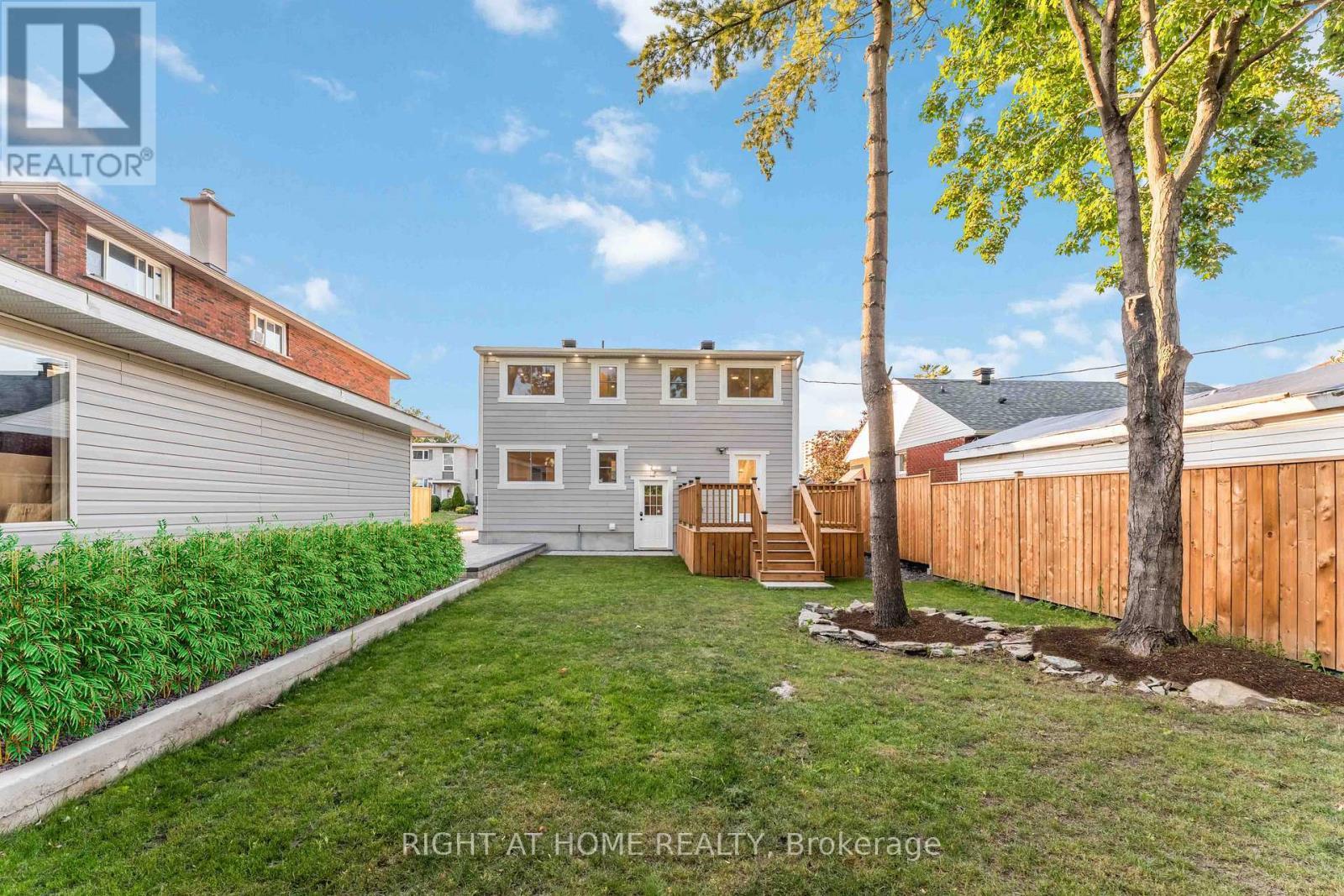 Virtually staged backyard - 2700 Priscilla Street, Ottawa, ON - Outdoor