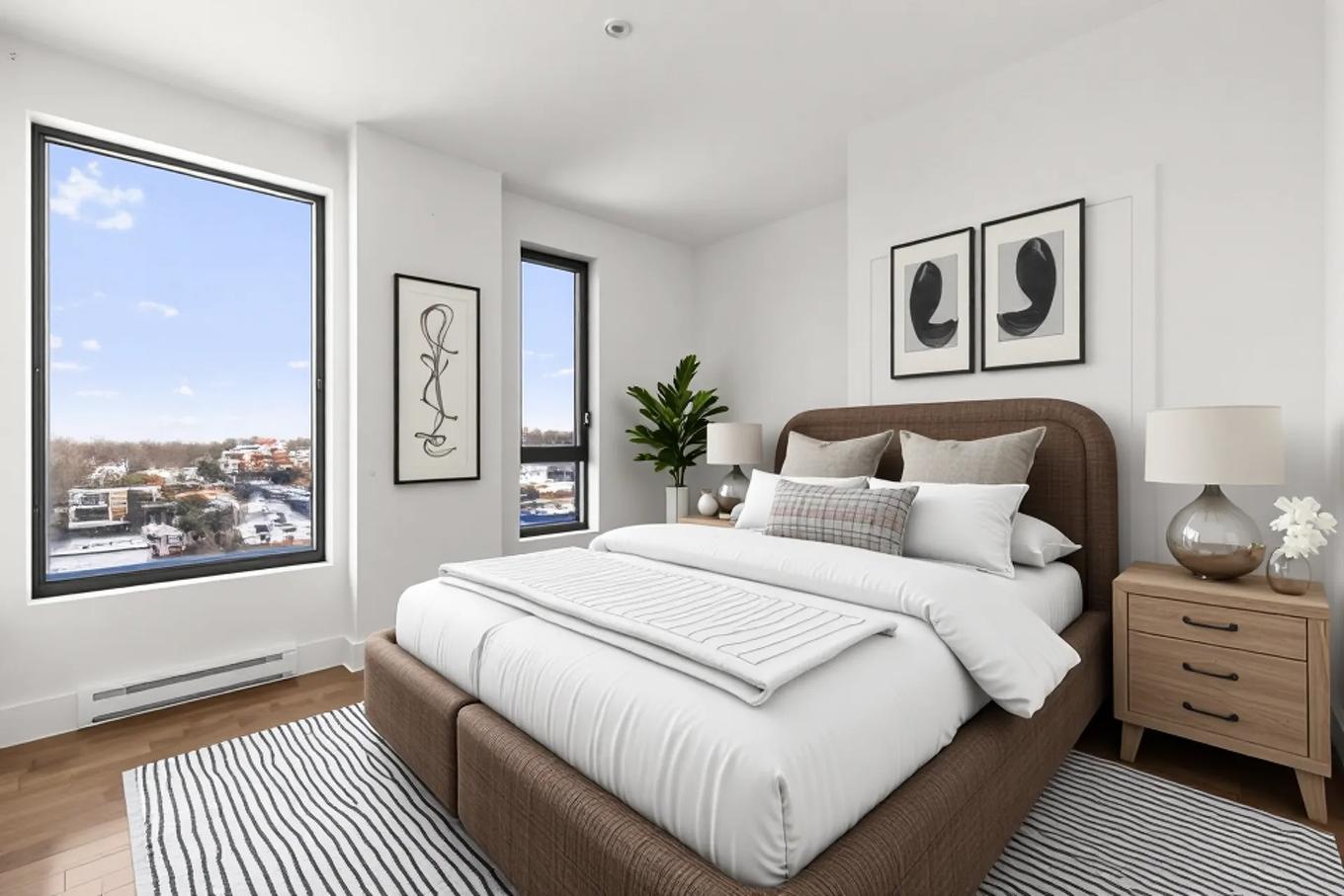 Chambre à coucher - Ph1001-4239 Rue Jean-Talon O., Montréal (Côte-Des-Neiges/Notre-Dame-De-Grâce), QC - Indoor Photo Showing Bedroom