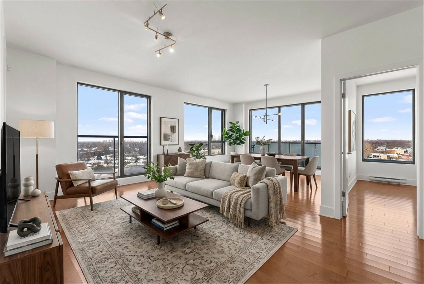 Vue d'ensemble - Ph1001-4239 Rue Jean-Talon O., Montréal (Côte-Des-Neiges/Notre-Dame-De-Grâce), QC - Indoor Photo Showing Living Room